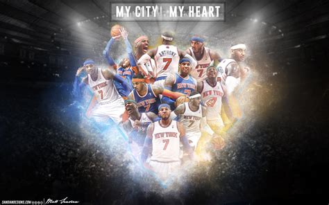 Carmelo Anthony Knicks by Sanoinoi on DeviantArt