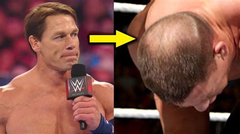 John Cena Secretly Going Bald? 8 WWE Wrestlers Who Are Going Bald - YouTube