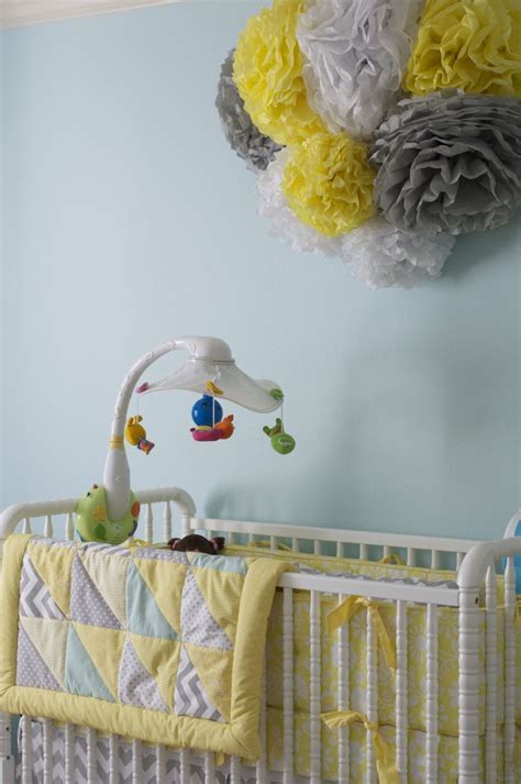 Claire’s Nursery | Baby nursery yellow, Baby girl quilts, Nursery