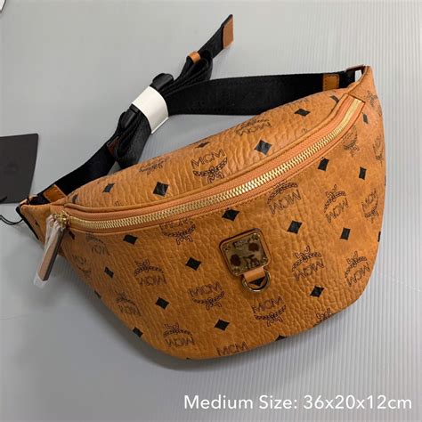 ถูกที่สุด ของแท้ 100% Mcm Belt Bag Medium size | Shopee Thailand