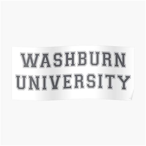 Washburn University Posters | Redbubble