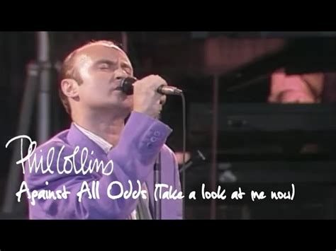 Phil Collins - Against All Odds (Take A Look At Me Now) (Official Music Video) Chords - Chordify