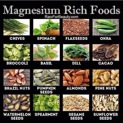 Magnesium Rich Foods Nutrition Recipes, Health And Nutrition, Health Tips, Health Foods, Diet ...