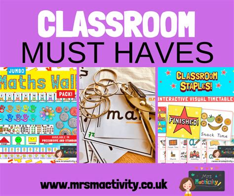 Classroom Must Haves | Primary Teaching Resources | Teaching resources primary, Classroom, Free ...
