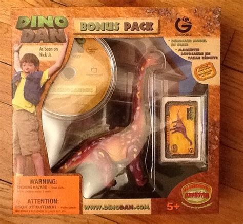 NEW *DINO DAN* Nick Jr. Medium Kit, Brachiosaurus with Bonus DVD, BNIB, | #436553087