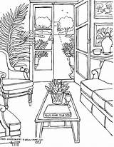 Coloring pages For Adults… Some Drawings Of Living Rooms Adults To  sketch template