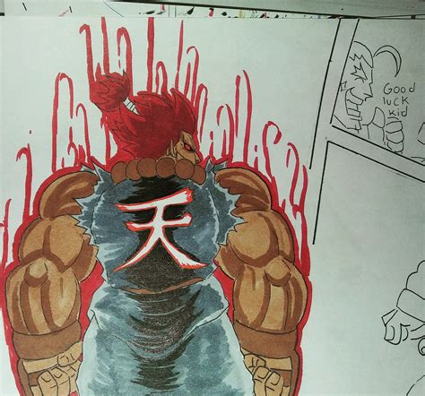 Here's my Akuma fanart hope you guys like it : r/StreetFighter