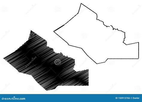 Kidal Region Regions Of Mali, Republic Of Mali Map Vector Illustration ...
