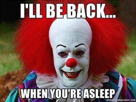 Scary Clown Birthday Meme | BirthdayBuzz