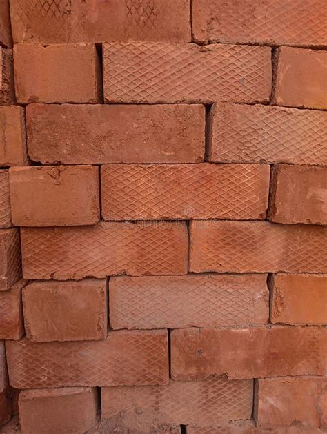 Red brick patterns stock photo. Image of wall, property - 268312006