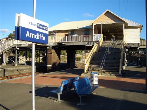 Sydney - City and Suburbs: Arncliffe, railway station