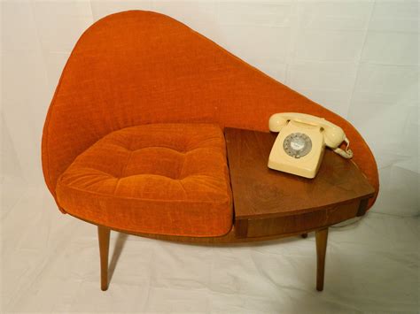 Mid Century Telephone Desk And Swing Chair Ebth - vrogue.co
