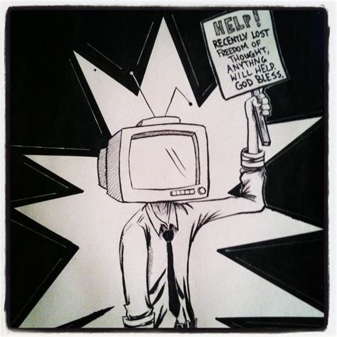 Television head man by jpgorman89 on DeviantArt