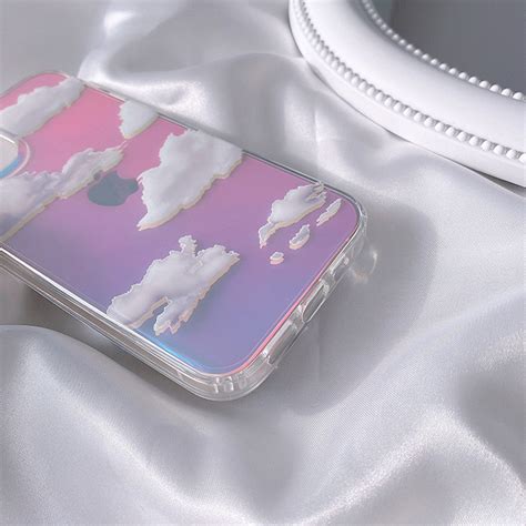 Holographic Clouds iPhone Case | FinishifyStore