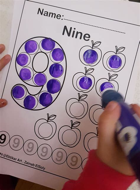 Free printable preschool coloring pages, dot marker activity for kids, learn to count from 1 to ...