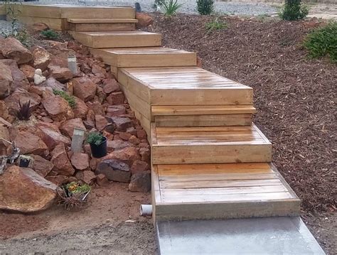 DIY Stairs Outdoor Platform Design