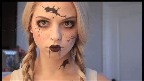 Easy Creepy Doll Makeup Tutorial | Saubhaya Makeup