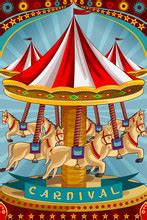 Circus Horses Vintage Poster Free Stock Photo - Public Domain Pictures