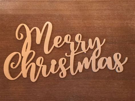 Merry Christmas Wood Sign Wood Signs Monograms Home Decor | Etsy