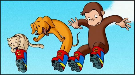 Curious George 🐵 Roller Monkey 🐵Full Episode | Cartoons For Kids | Kids ...