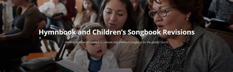 Revisions Announced for LDS Hymnbook and Children’s Songbook | LDS365 ...