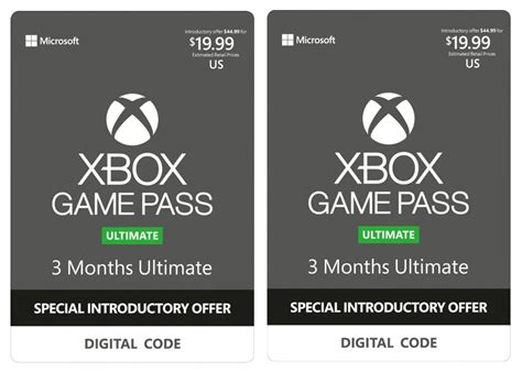 Xbox Game Pass Ultimate 3-Month Membership Only $14.99 (Regularly $45) - New Subscribers Only ...