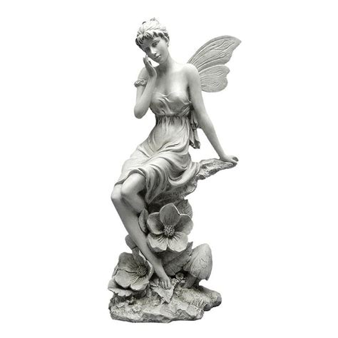 Pondering Fairy of Essex Garden Statue in 2021 | Fairy statues, Garden ...