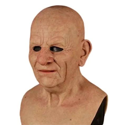 HALLOWEEN OLD MAN Cosplay Latex Mask Full Head Cover Headgear Masquerade Party $16.53 - PicClick