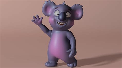 Cartoon Koala 3D by supercigale