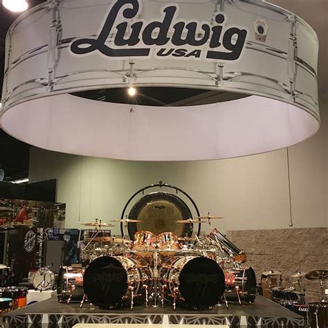 See Alex Van Halen’s 2015 Ludwig Drum Set at NAMM