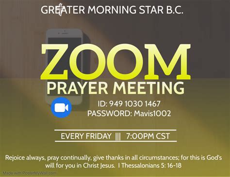 WEEKLY PRAYER SERVICE | Greater Morning Star Baptist Church