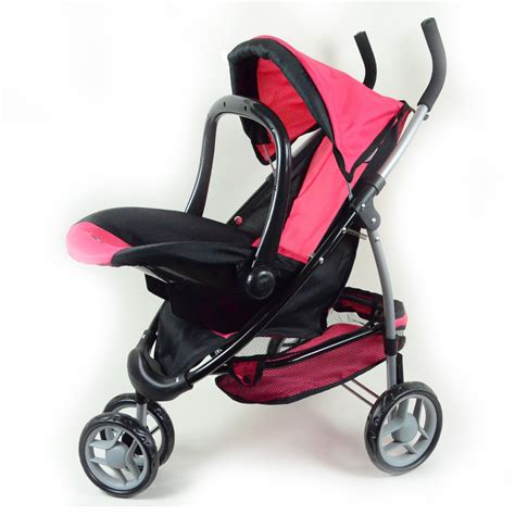 [42+] Baby Doll Stroller And Car Seat Combo