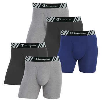 Champion Men’s Boxer Brief, 5-pack