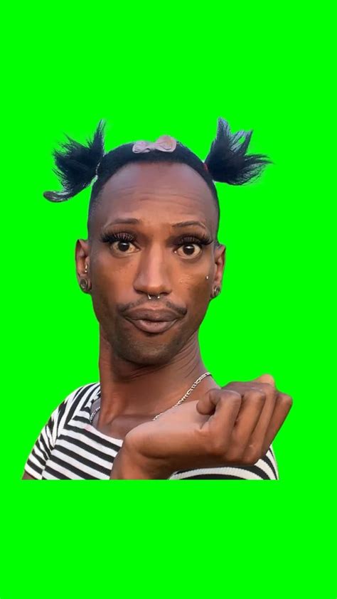 Green Screen Black Guy with Lashes Meme | Edy Silva Meme in 2024