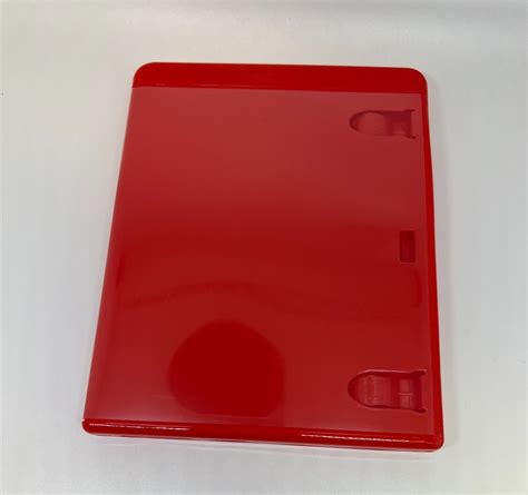 10 NEW HIGH QUALITY 14MM BLU-RAY RED GAME CASE, BLU-RAY LOGO ONLY, BR ...
