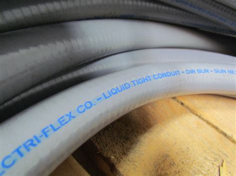 Electri-Flex Type LA-3/4" Aquatite Liquid tight conduit aprox 103' Lot ...