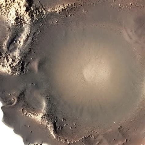 Korolev city inside of Korolev crater on Mars, | Stable Diffusion