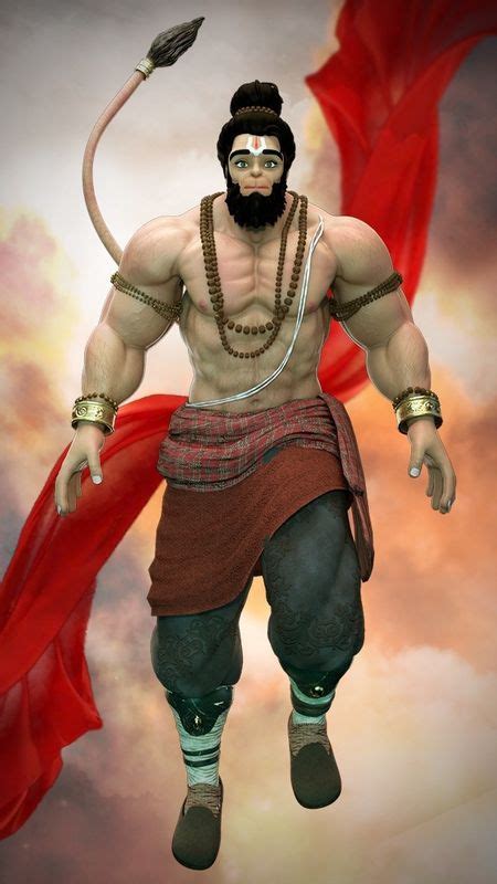 Jay Hanuman - Animated - Hanuman Wallpaper Download | MobCup