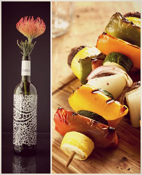 If you're planning to grill this weekend, try some veggie kabobs with Protea Chenin Blanc! # ...