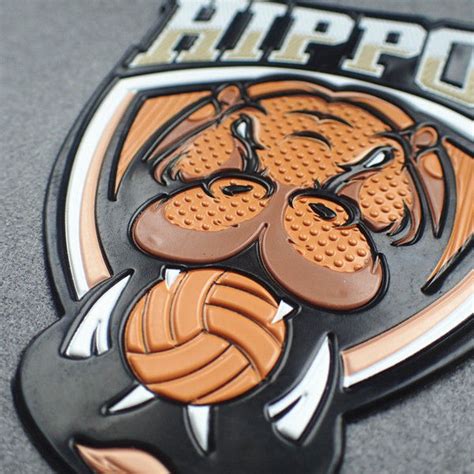 3D TPU High Frequency Custom Clothing Patches For Sportswear