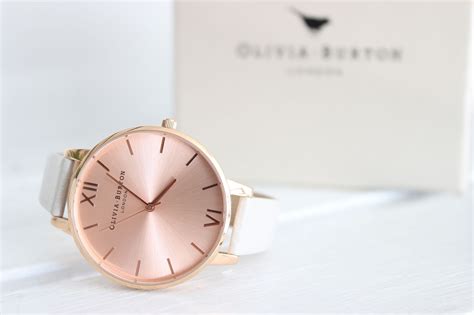 Olivia Burton Big Dial Mink & Rose Gold Watch | BRITISH BEAUTY ADDICT