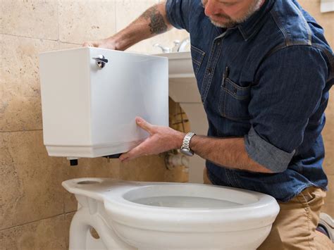 Replacing Toilet Flush Tank Dismantle The Toilet - Riset