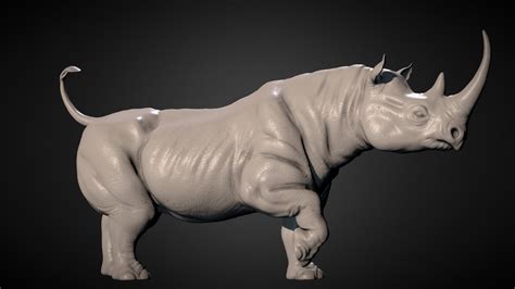 Rhino - Buy Royalty Free 3D model by booni4dee [0b03ca3] - Sketchfab Store