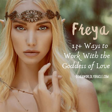 Freya: Goddess of Love | Freya goddess, Goddess of love, Norse goddess