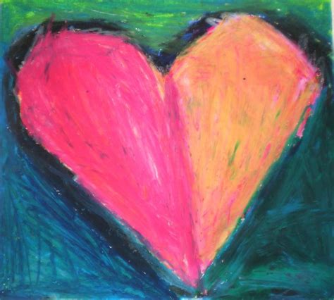 Miss M's Art Room: 1st Grade Jim Dine Pop Art Hearts | Pop art, Heart art lesson, Valentine art ...