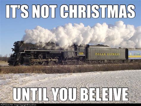 Polar Express Meme Train