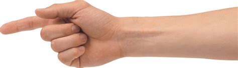 One finger hand, hands PNG, hand image free
