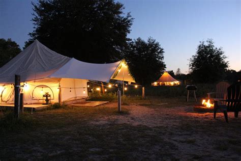 Glamping at Lake Louisa State Park for a Weekend Getaway