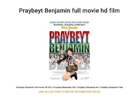 Praybeyt Benjamin full movie hd film