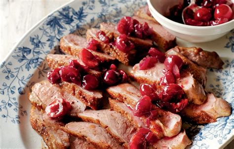 Seared Duck Breast w/Cherry and Onion Chutney | Edible Marin & Wine Country